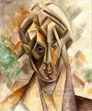 company of captain reinier reael known as themeagre company Painting - Head of a Woman 1909 Pablo Picasso